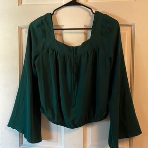 Express peasant top
